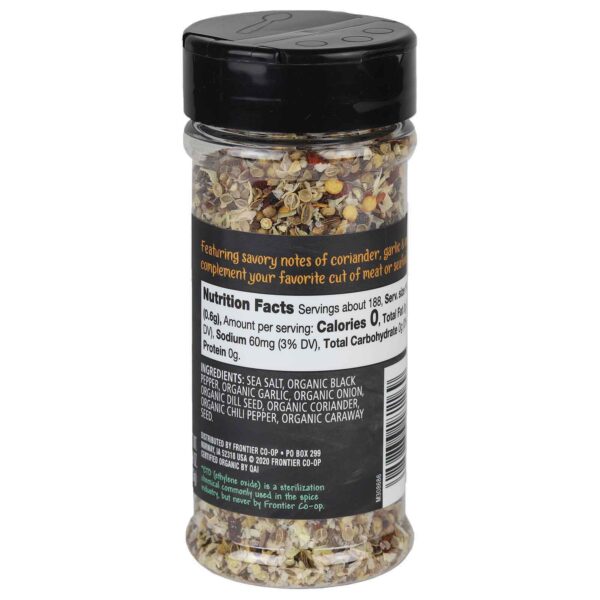 frontier co op organic prime cuts savory pepper 3.99oz.