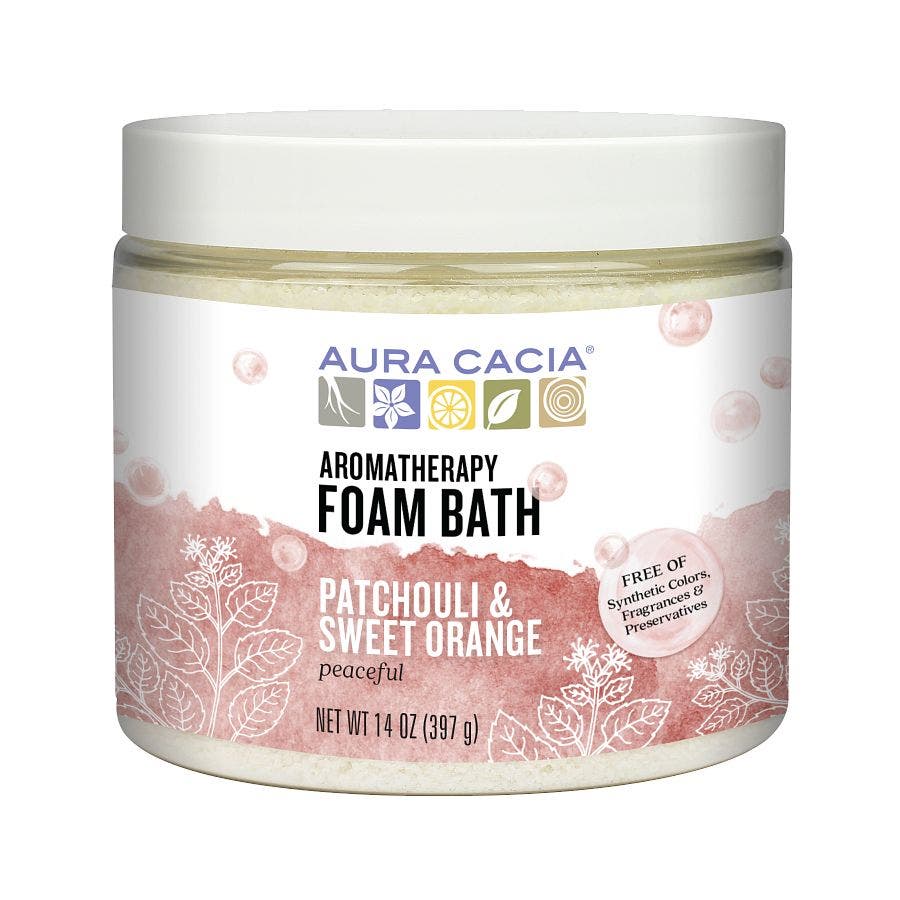 51381885885 aura cacia foam bath jar patchouli sweet orange l188588c front 1.jpeg