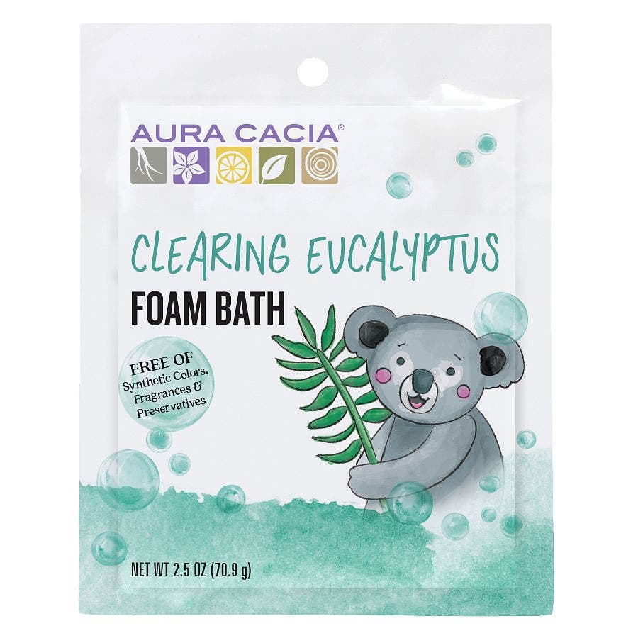 51381885977 aura cacia kids foam bath packet eucalyptus l188597c front 1.jpeg