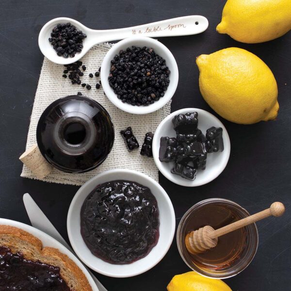 frontier co op elderberries, whole 8.00 oz.