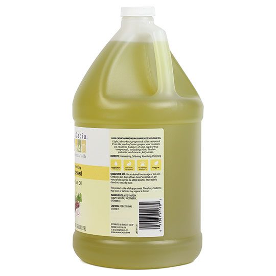 6 aura cacia grapeseed skin care oil 1 gallon 191178 back.jpg