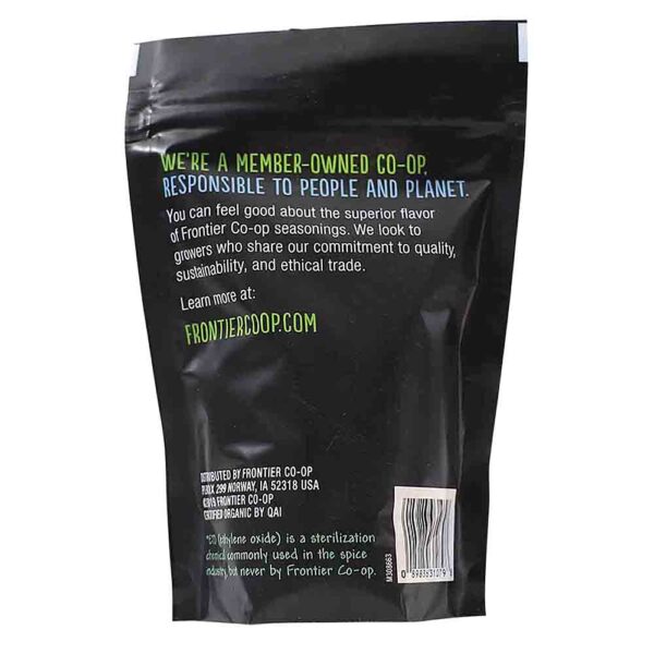 frontier co op organic ground ginger root 4.09oz re closable bag
