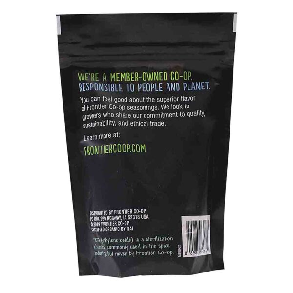 frontier co op organic ground paprika 7.16oz re closable bag
