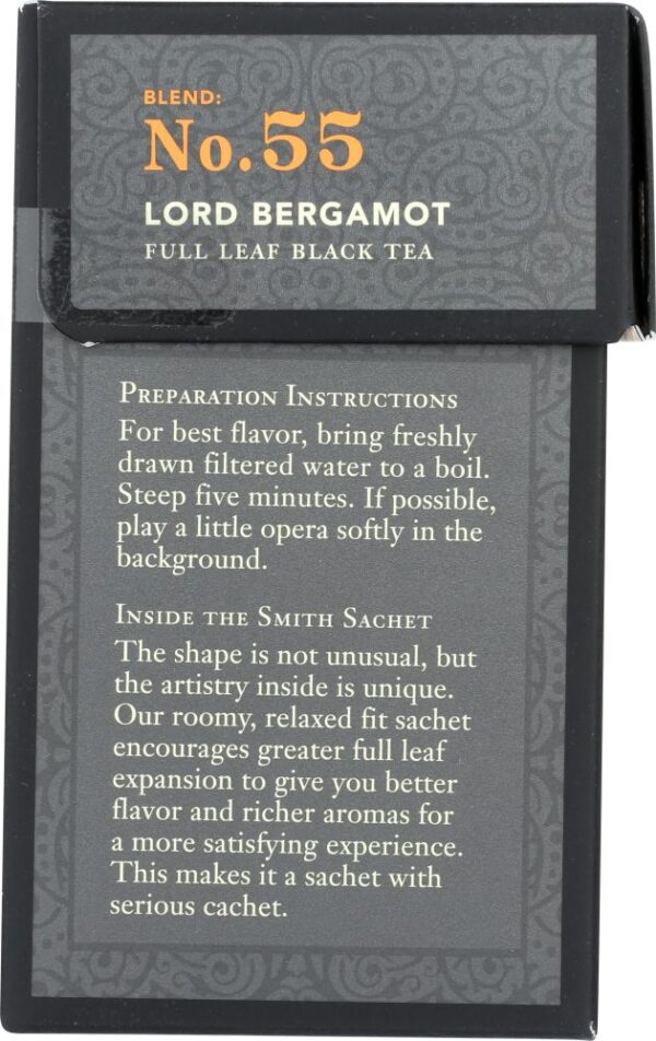 smith tea lord bergamot black tea 15 bags