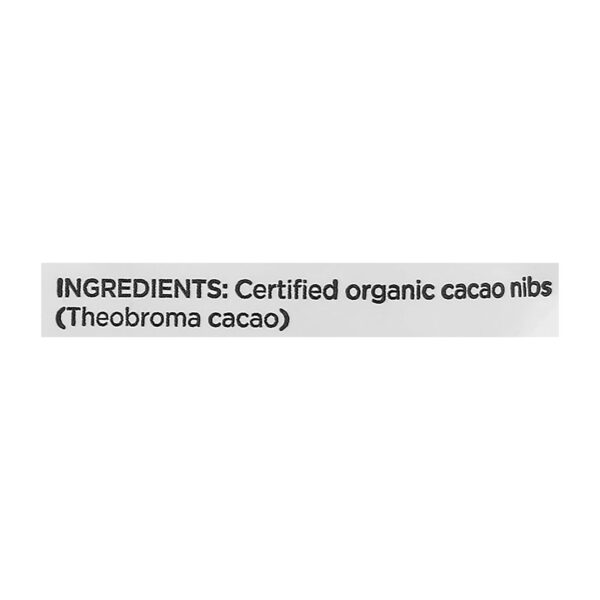 navitas organics cacao nibs 8 oz.