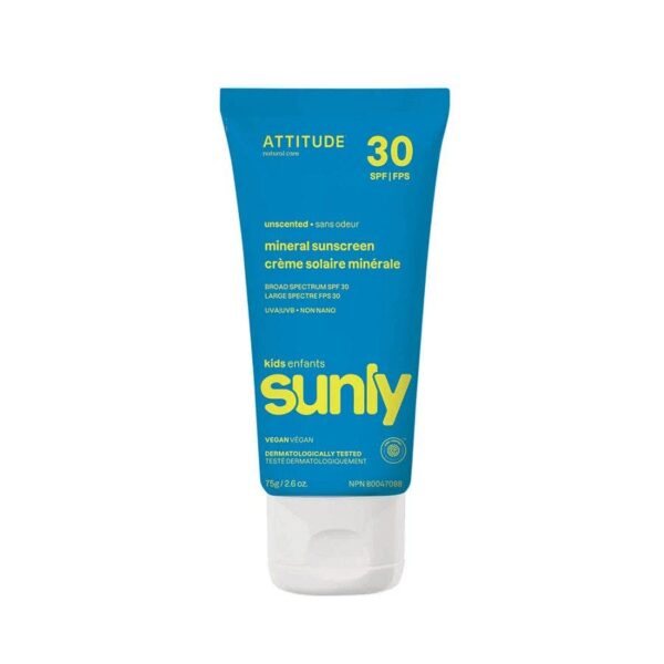 attitude sunly kids unscented mineral sunscreen 2 6oz tube front 240140 1 1.jpg