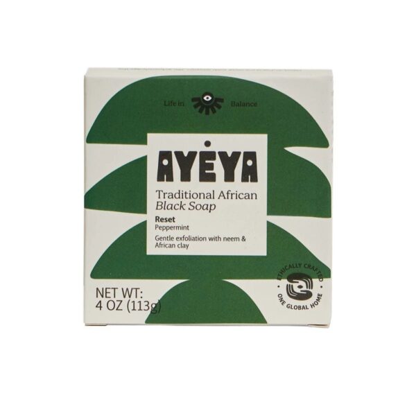 ayeya reset traditional black soap bar 4oz front 241032 1.jpg