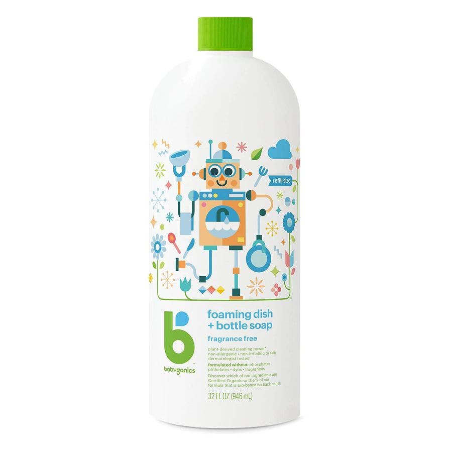 babyganics fragrance free foaming dish and bottle soap refill 32floz front 240771 1 1.jpg
