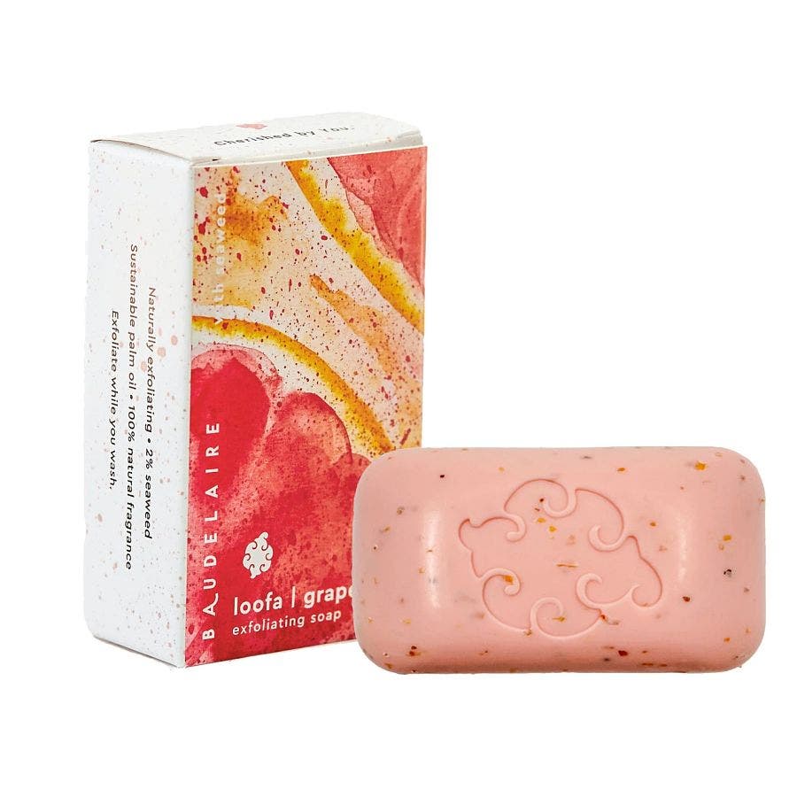 baudelaire grapefruit exfoliating loofa soap 5oz front 240855 1.jpg