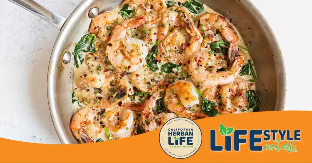 Black Pepper Garlic Shrimp