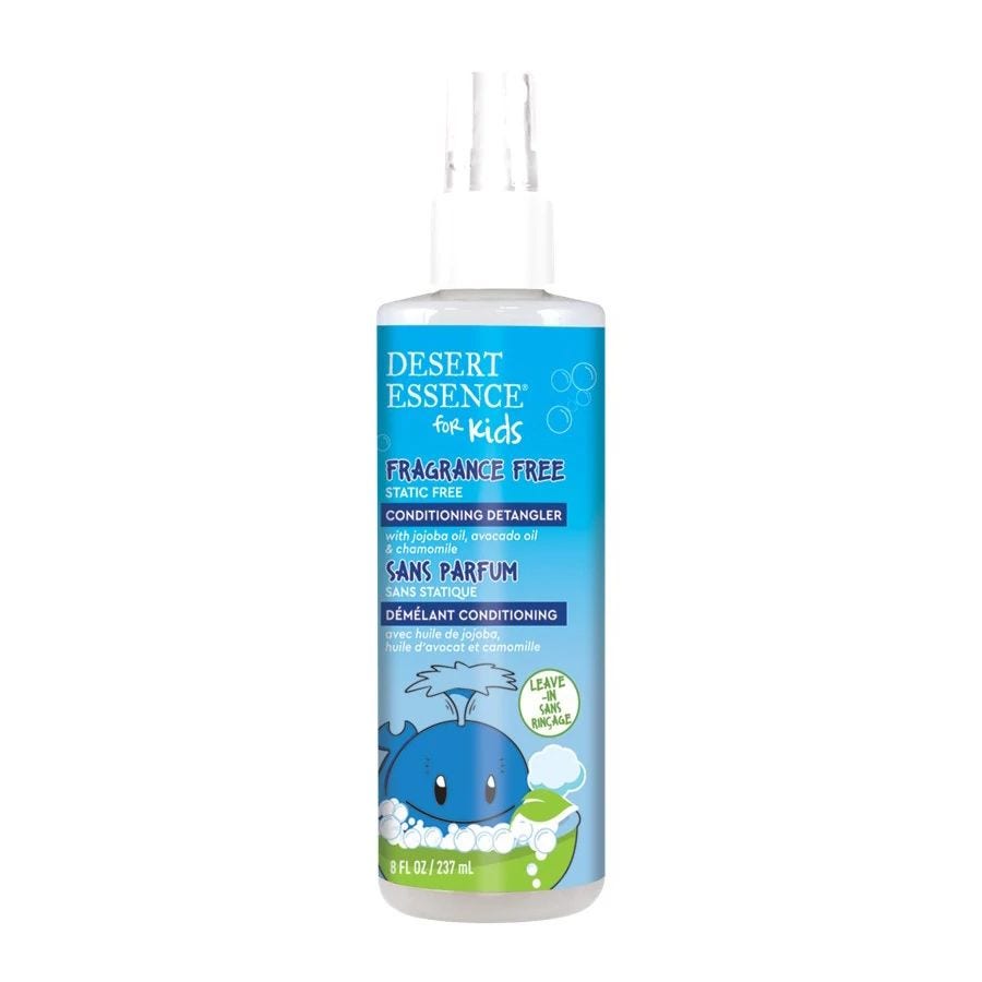 desert essence kids fragrance free conditioning detangler 8floz front 240851.jpg