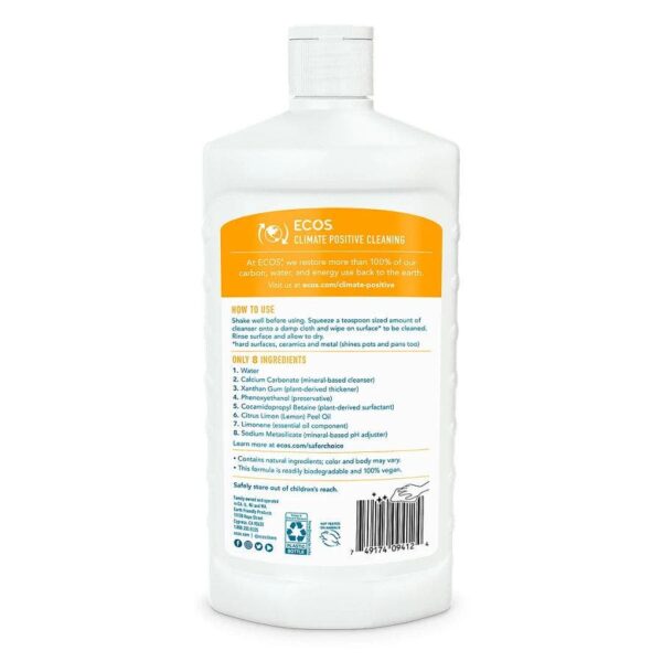 ecos lemon surface scrub 17 fl. oz.