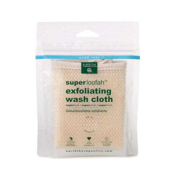 earth therapeutics super loofah exfoliating wash cloth front package 240248 1.jpg
