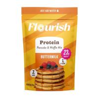 flourish buttermilk protein pancake mix 16oz 239262 front 1.jpg