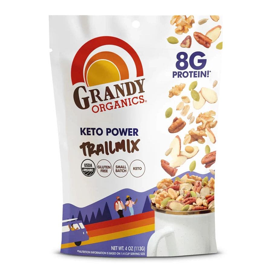 grandy organics keto power trail mix 4oz front 239374.jpg