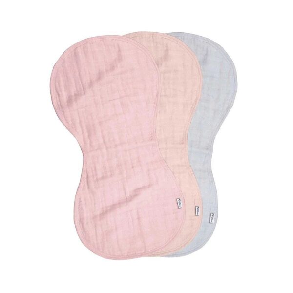 green sprouts 3 piece organic cotton muslin burp cloths rose set front 239523.jpeg