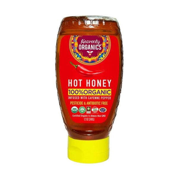 heavenly organic hot honey 12oz squeeze front 241028.jpg