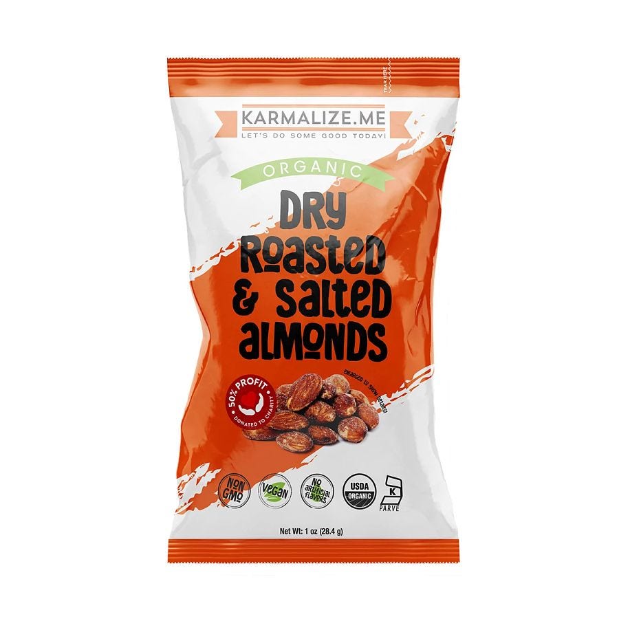 karmalizeme dry and roasted salted almonds 1oz front 240939 1.jpg