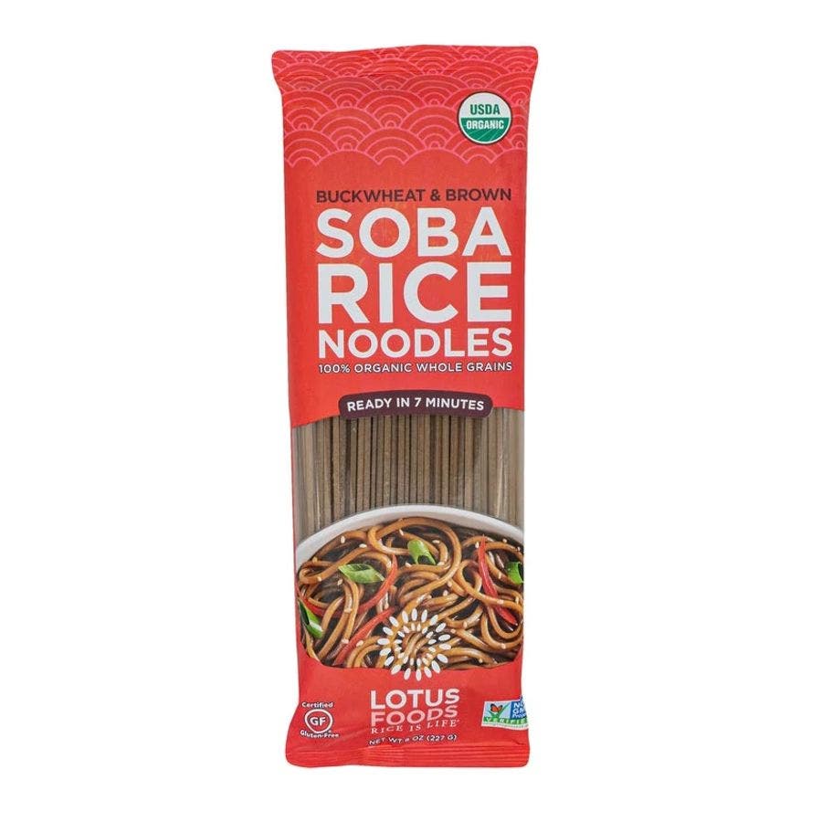 lotus foods buckwheat and brown soba rice noodles 8oz front 240532.jpg