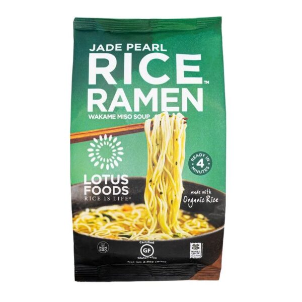 lotus foods jade pearl rice ramen with wakame miso soup 2 8oz front 240548 1.jpg