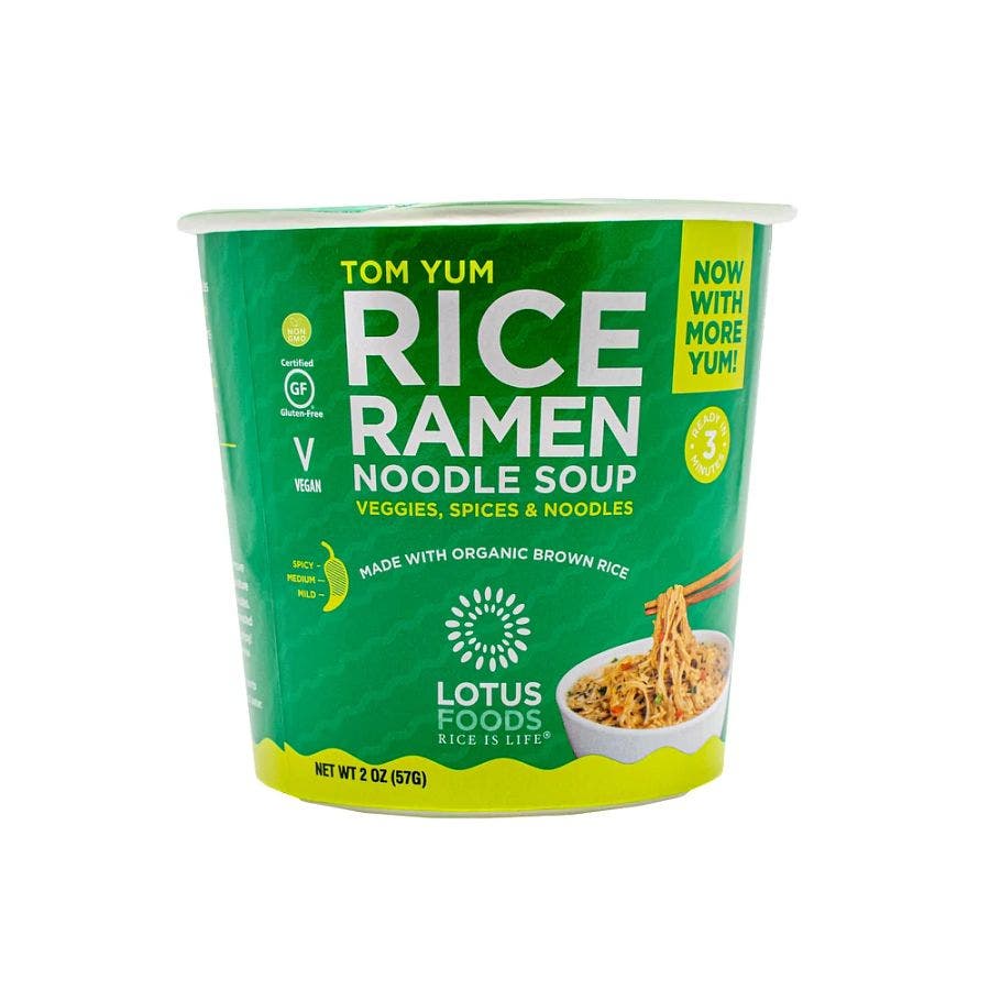 lotus foods tom yum rice ramen noodle soup 2oz front 240538.jpg