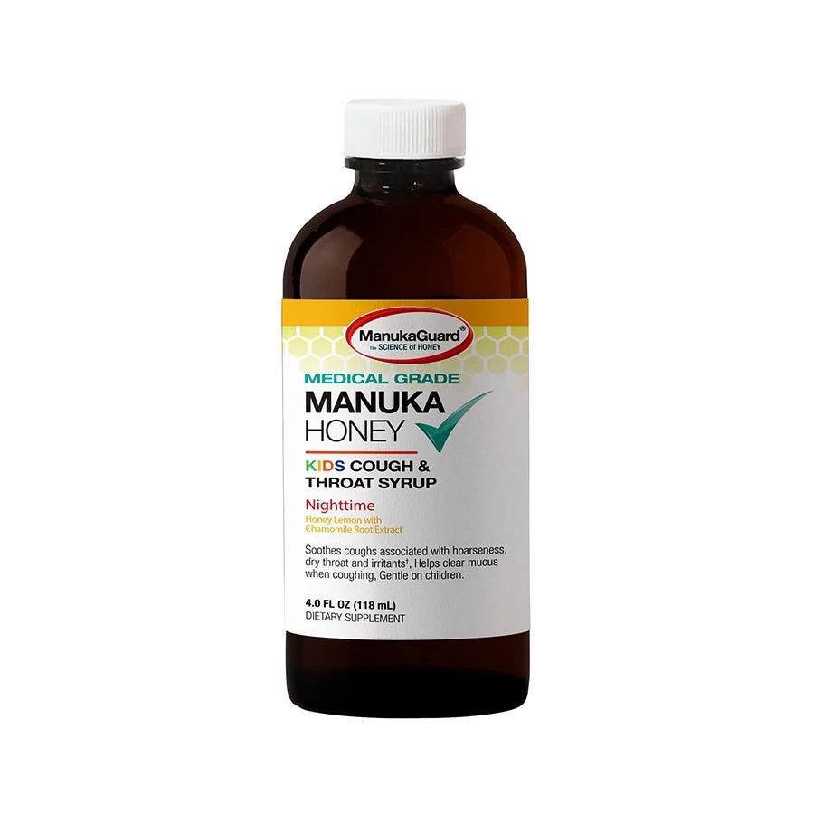 manukaguard kids nighttime cough throat syrup honey lemon 4floz 239909 front bottle 1.jpg