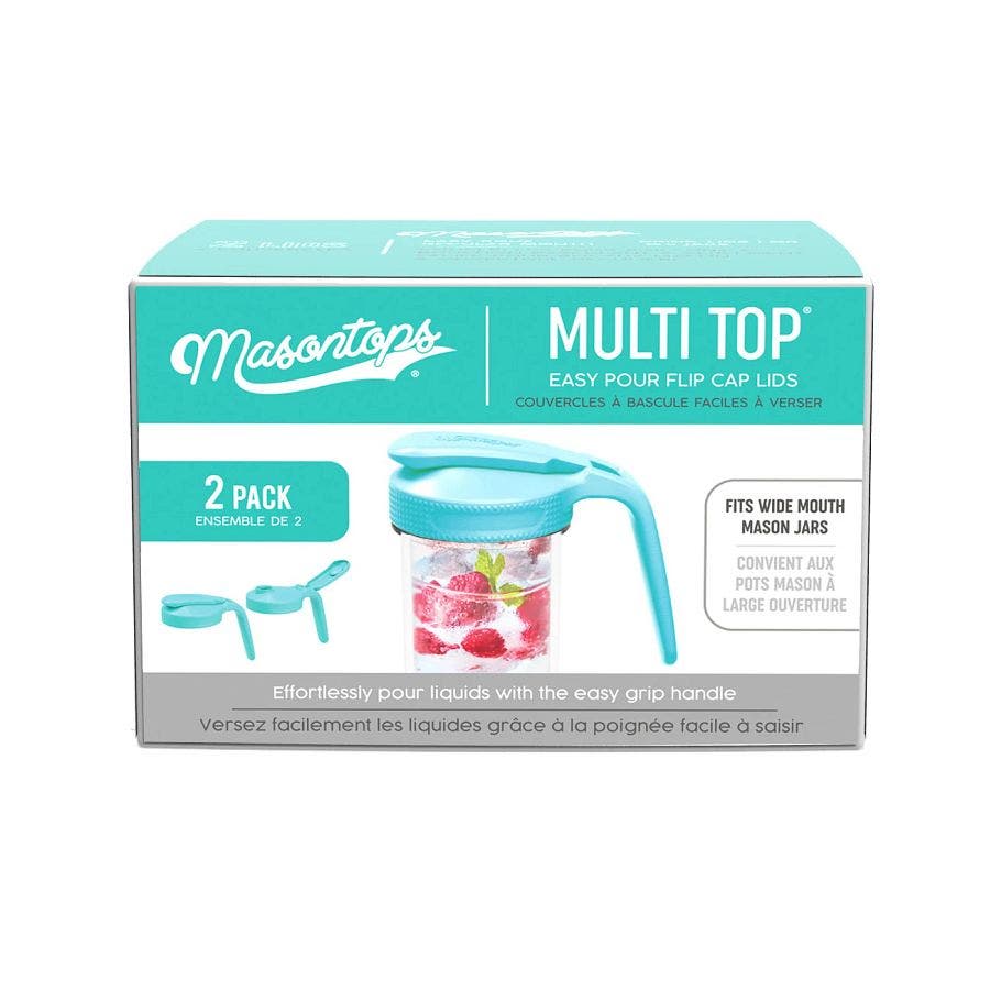 masontops teal multi top pitcher lid handle wide mouth 240045 front 1.jpg