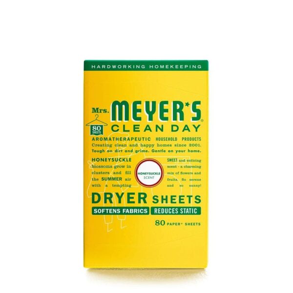 mrs meyers honeysuckle dryer sheets 80count front 240759 1.jpg
