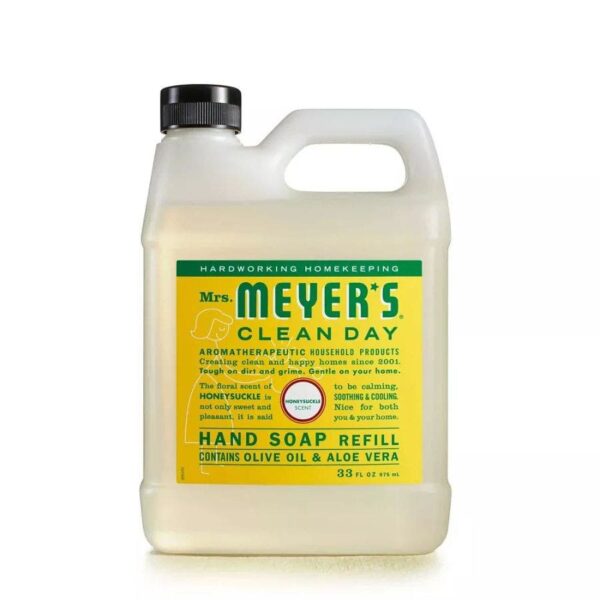 mrs meyers honeysuckle liquid hand soap 33floz front 240715 1.jpg