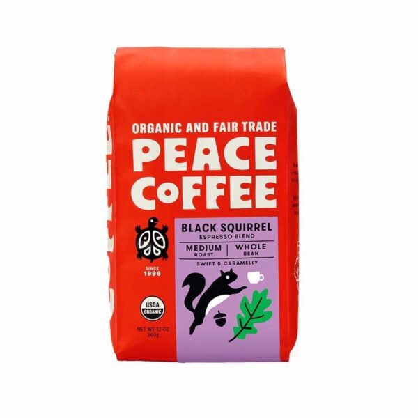 peace coffee black squirrel espresso blend whole bean 12oz front 239015.jpeg