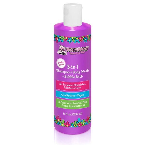 piggy paint 3 in 1 shampoo body wash bubble bath 8floz front 240830.jpg