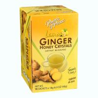 prince of peace ginger honey crystals lemon 10count front 239699.jpeg
