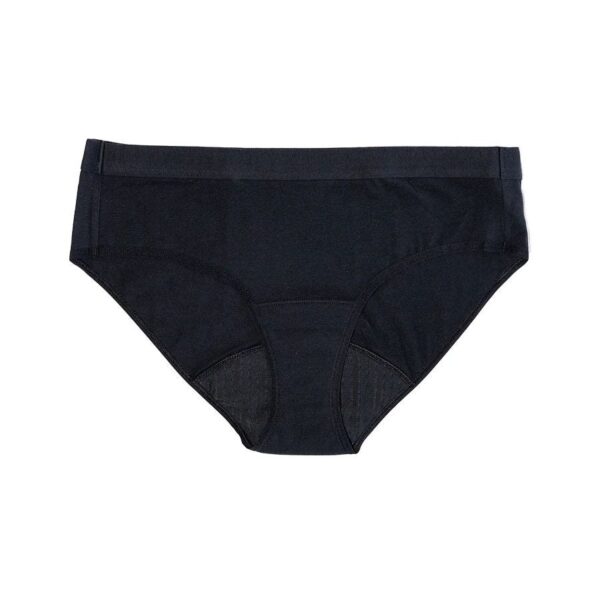 saalt period underwear black cotton brief everywear extra small front 241121 1.jpg