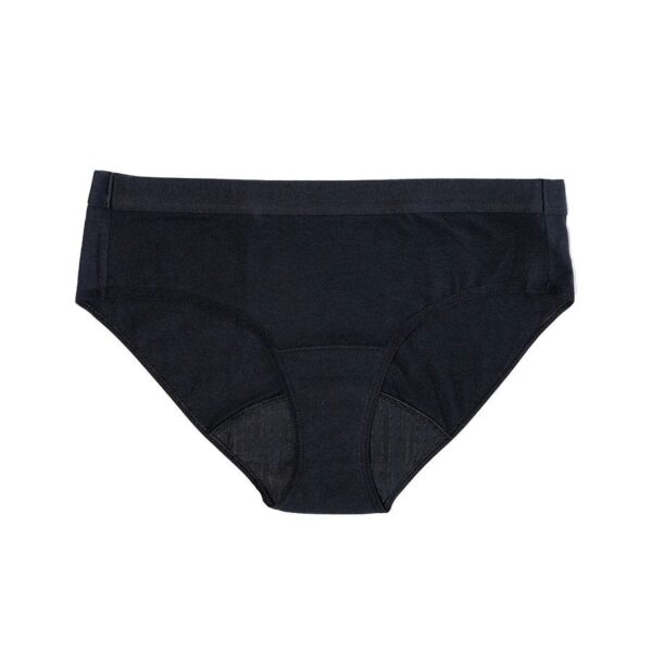 saalt period underwear black cotton brief everywear xxl front 241126.jpg