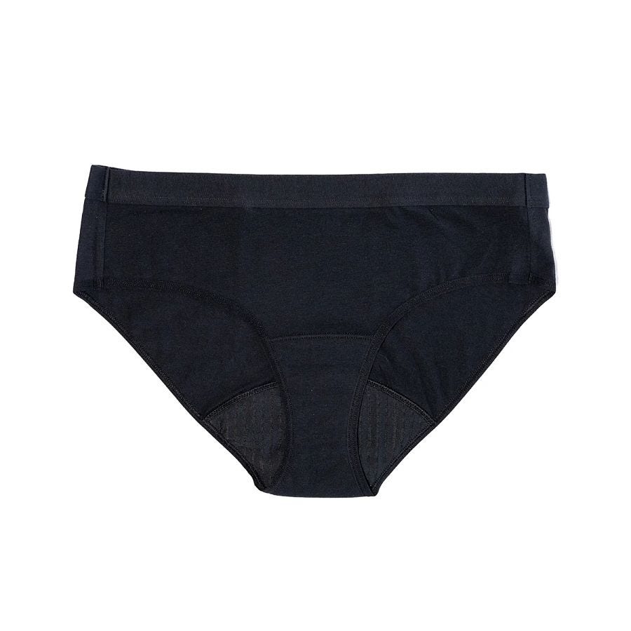 saalt period underwear black cotton brief everywear xxl front 241126.jpg