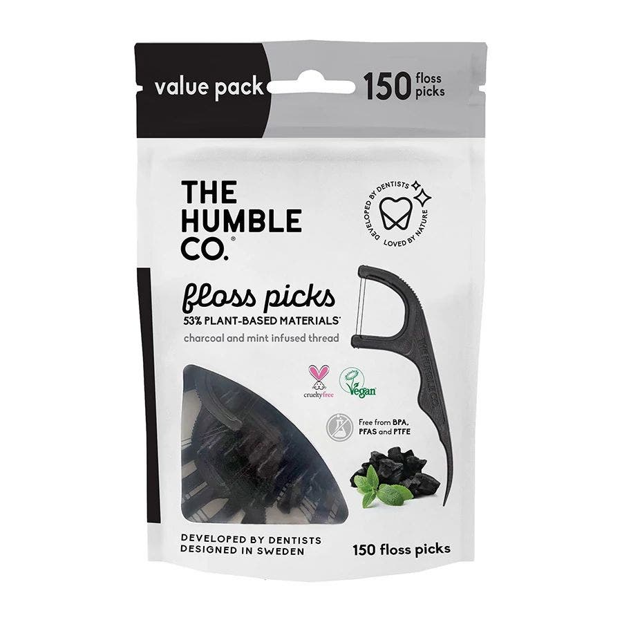 the humble company floss picks charcoal 150 count 239787 front.jpeg