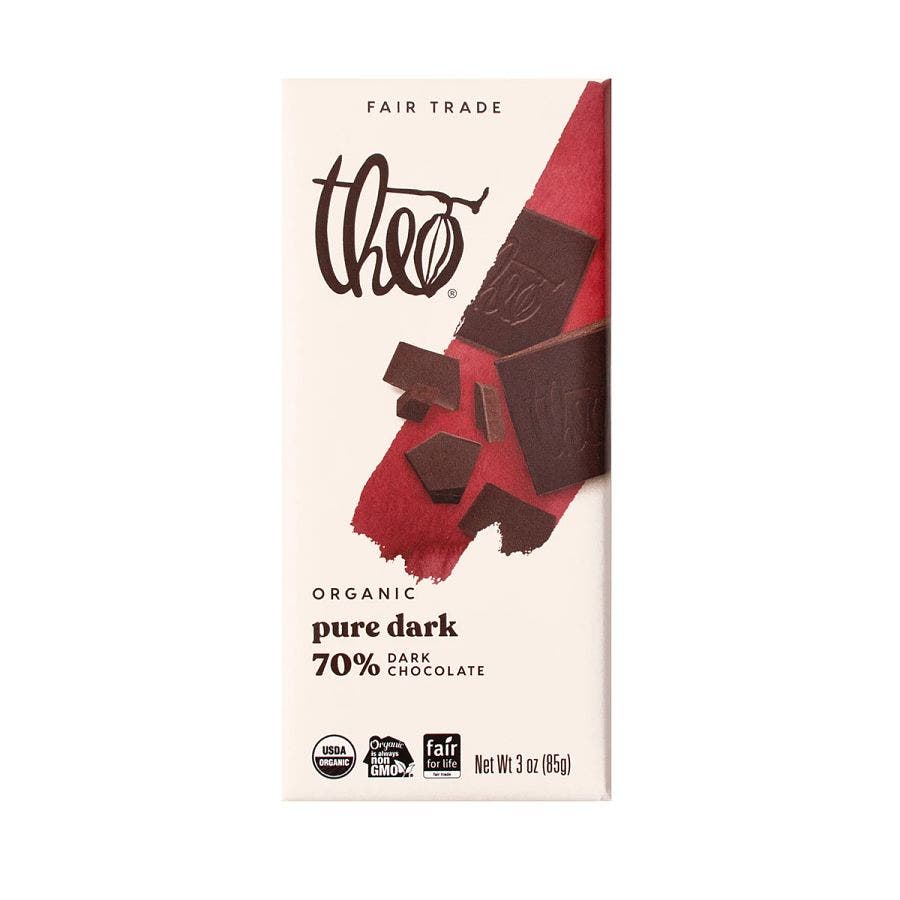 theo chocolate pure dark 70 25 organic dark chocolate bar 3oz front 240892 1.jpg