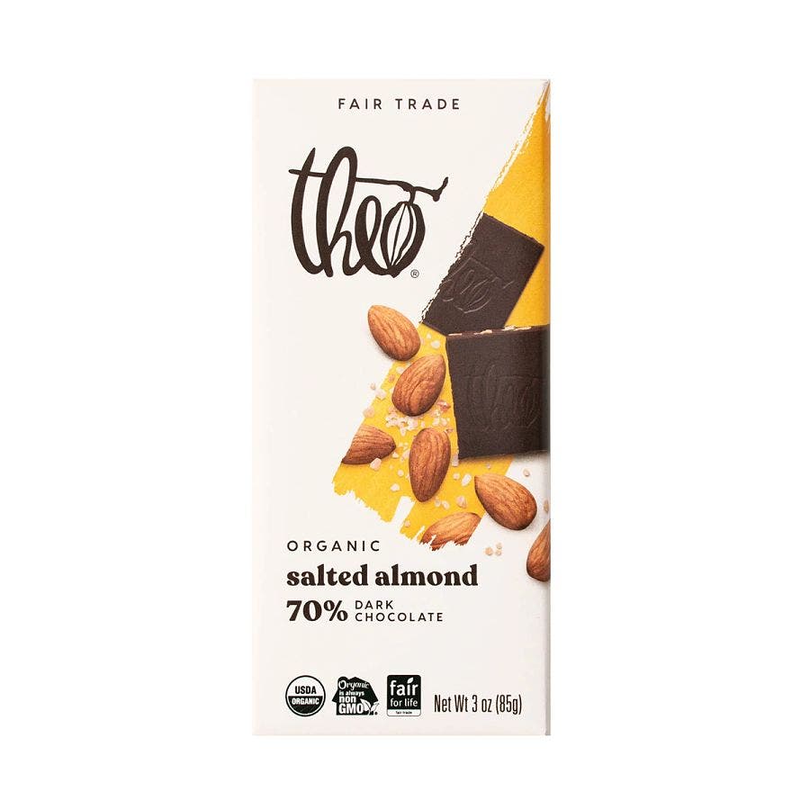 theo chocolate salted almond organic dark chocolate bar 3oz front 240890 1.jpg