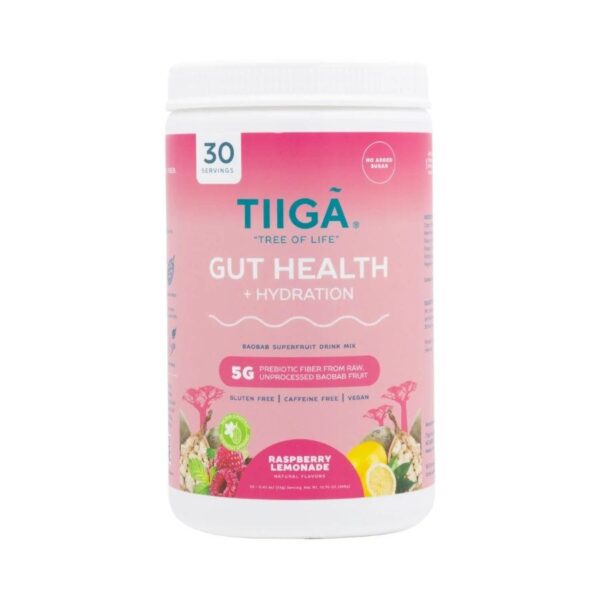 tiiga gut health hydration raspberry lemonade 30 tub front 240571 1.jpg