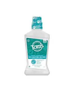 toms of maine sea salt mouthwash mint 235145 front