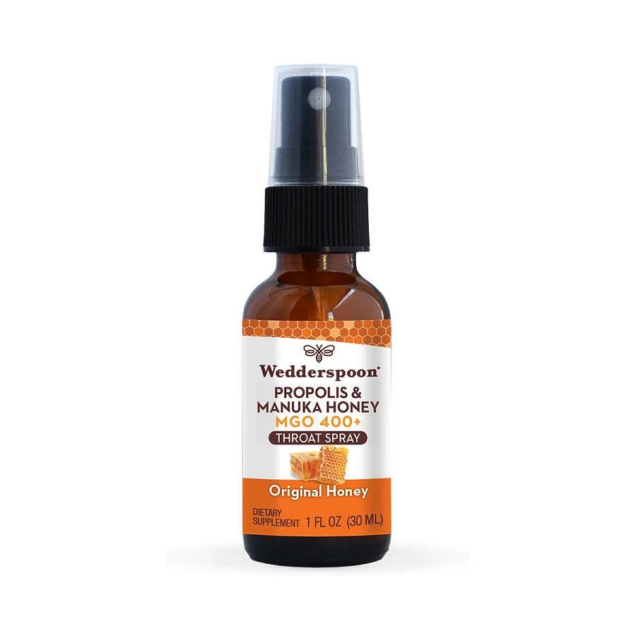 wedderspoon original propolis honey throat spray 1floz front bottle 240494.jpg