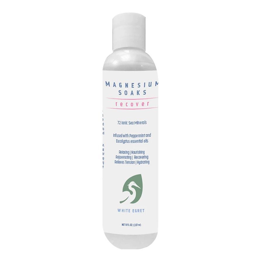 white egret recovery magnesium soak 8floz front 241138.jpg