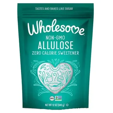 wholesome sweeteners organic allulose granulated sweetener 12oz bag front 235832 e1723498606609.webp