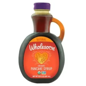 wholesome sweeteners organic pancake syrup 20floz front 232719 e1723498260108.webp