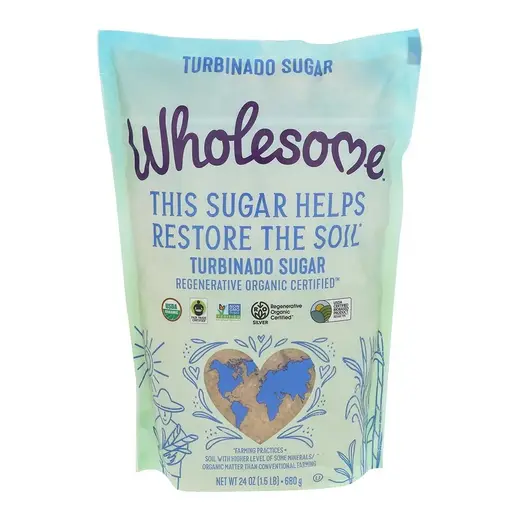 wholesome sweeteners regenerative organic turbinado sugar 24oz 239809 front.webp