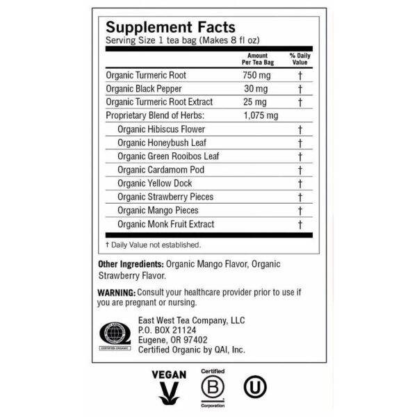 yogi tea organic strawberry digestive tea 16 tea bags