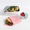 z wraps 3 pack assorted sizes beeswax food storage wraps (sage, wynn & bell)