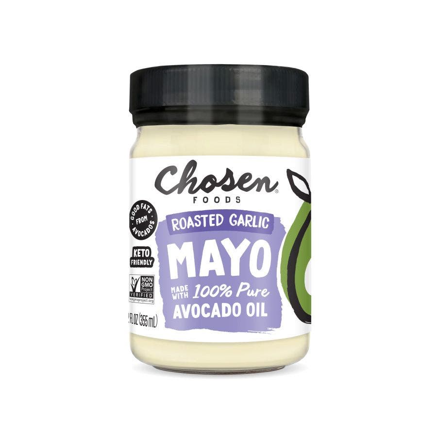 chosen foods roasted garlic avocado oil mayos 12floz front 240551 1 .jpg