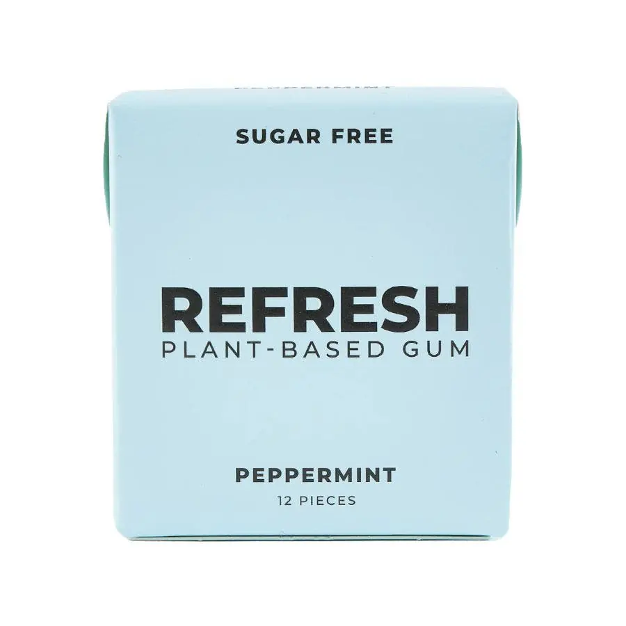 refresh gum peppermint gum 12pieces front 240559.webp