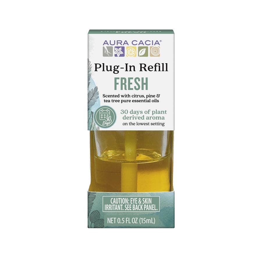 Aura Cacia Fresh Plug-In Refill 0.5 Fl. Oz.